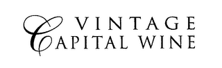 VINTAGE CAPITAL WINE logo