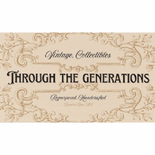 VINTAGE, COLLECTIBLES THROUGH THE GENERATIONS REPURPOSED, HANDCRAFTED BASED IN RENO, NV logo
