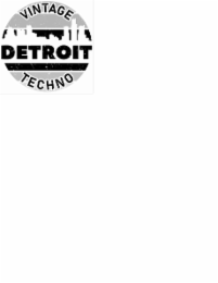 VINTAGE DETROIT TECHNO logo