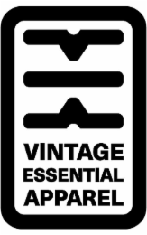 VINTAGE ESSENTIAL APPAREL logo