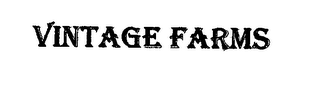 VINTAGE FARMS logo