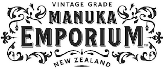 VINTAGE GRADE MANUKA EMPROIUM NEW ZEALAND logo