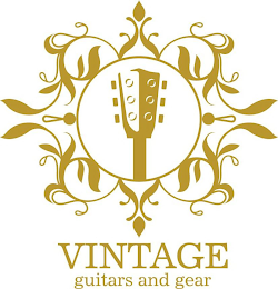 VINTAGE GUITARS AND GEAR logo