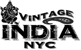 VINTAGE INDIA NYC logo