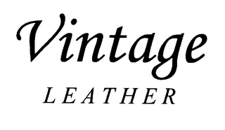 VINTAGE LEATHER logo