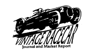 VINTAGE RACECAR JOURNAL AND MARKET REPORT logo