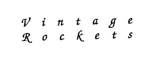 VINTAGE ROCKETS logo
