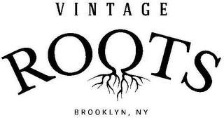VINTAGE ROOTS BROOKLYN, NY logo