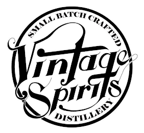 VINTAGE SPIRITS SMALL BATCH CRAFTED DISTILLERY logo