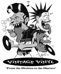 VINTAGE VINYL "FROM THE OBVIOUS TO THE OBSCURE" logo