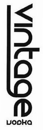 VINTAGE VODKA logo