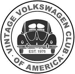 · VINTAGE VOLKSWAGEN CLUB · OF AMERICA EST. 1976 logo
