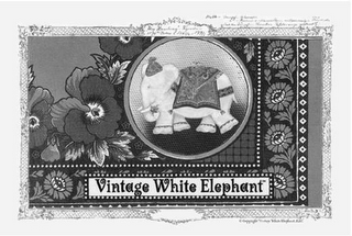 VINTAGE WHITE ELEPHANT logo