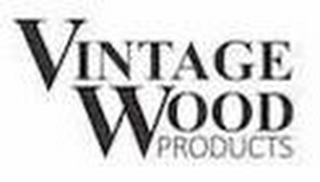 VINTAGE WOOD PRODUCTS logo