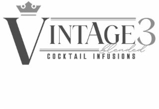 VINTAGE3 BLENDED COCKTAIL INFUSIONS logo