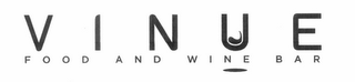 VINUE FOOD AND WINE BAR logo