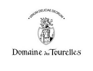 · VINUM DELICIAE DEORUM · DOMAINE DES TOURELLES logo