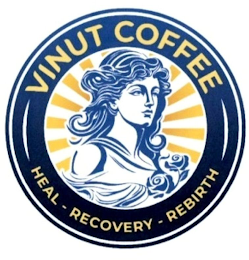 VINUT COFFEE HEAL RECOVERY REBIRTH logo