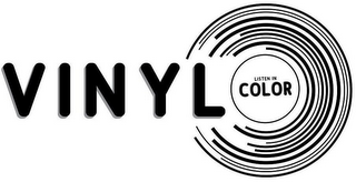 VINYL LISTEN IN COLOR logo