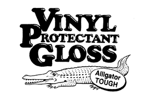 VINYL PROTECTANT GLOSS ALLIGATOR TOUGH logo