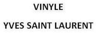VINYLE YVES SAINT LAURENT logo
