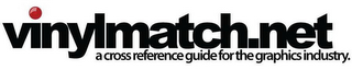 VINYLMATCH.NET A CROSS REFERENCE GUIDE FOR THE GRAPHICS INDUSTRY. logo