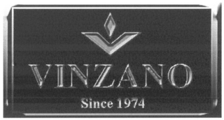 VINZANO SINCE 1974 logo