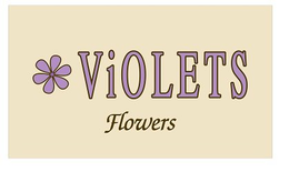 VIOLET'S FLOWERS logo
