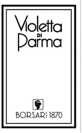 VIOLETTA DI PARMA BORSARI 1870 logo