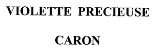 VIOLETTE PRECIEUSE CARON logo