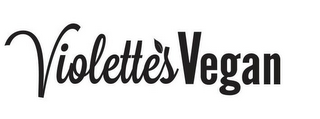 VIOLETTE'S VEGAN logo