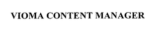 VIOMA CONTENT MANAGER logo
