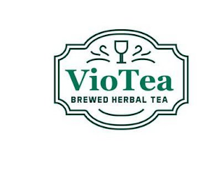 VIOTEA BREWED HERBAL TEA logo
