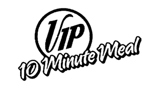 VIP 10 MINUTE MEAL logo