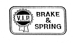 V.I.P. BRAKE & SPRING logo