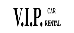 V.I.P. CAR RENTAL logo