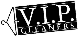 V.I.P. CLEANERS logo