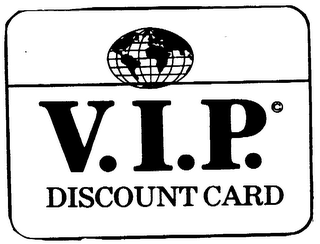 V.I.P. DISCOUNT CARD logo