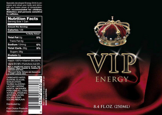 V.I.P. ENERGY logo