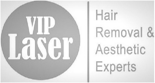 VIP LASER HAIR REMOVAL & AESTHETIC EXPERTS logo