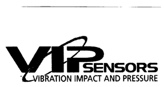 VIP SENSORS VIBRATION IMPACT AND PRESSURE logo