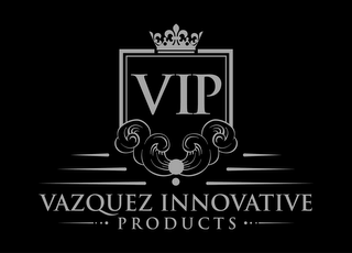 VIP VAZQUEZ INNOVATIVE PRODUCTS logo