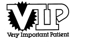 VIP VERY IMPORTANT PATIENT logo
