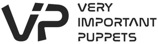 VIP VERY IMPORTANT PUPPETS logo