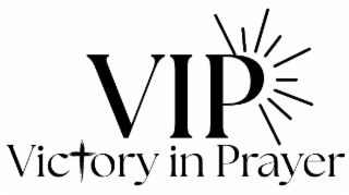 VIP VICTORY IN PRAYER logo