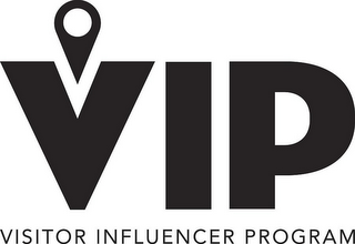 VIP VISITOR INFLUENCER PROGRAM logo