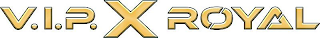 V.I.P. X ROYAL logo