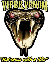 VIPER VENOM "HOT SAUCE WITH A BITE" logo