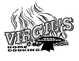 VIRGIL'S REAL BARBECUE HOME COOKING logo