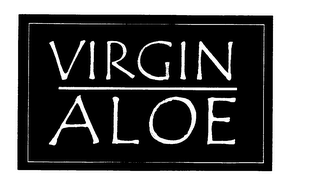 VIRGIN ALOE logo